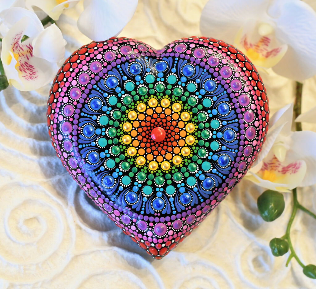 Mandala Steine Maja Condamin